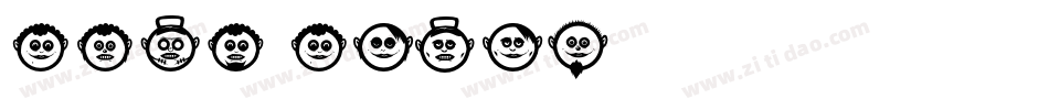 Face Front字体转换